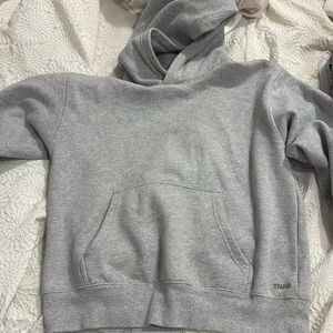 TNA Sweatfleece Cozy Fleece in Heather Grey - Size Small!"